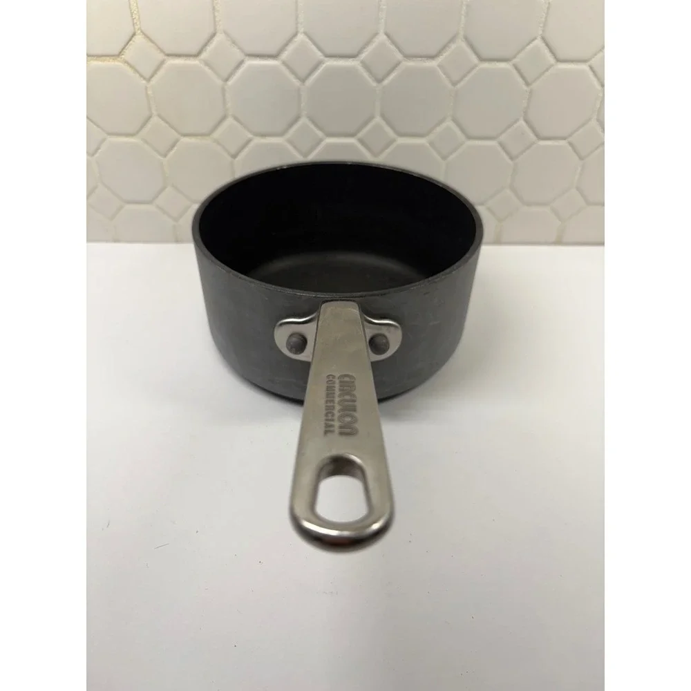 Circulon Commercial Saucepan Unisex 2QT Grey Hard Anodized Nonstick Pot